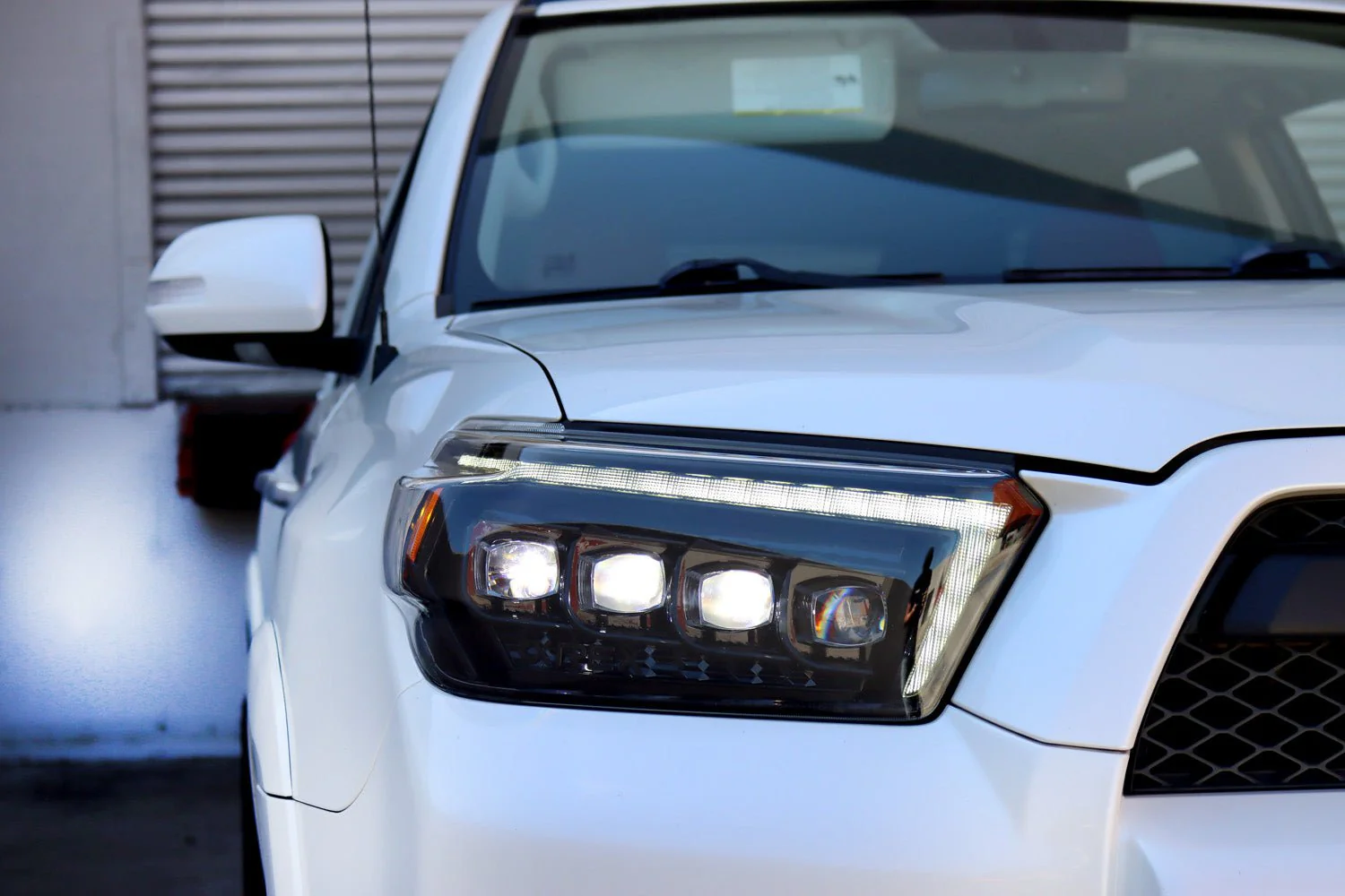 10-13 Toyota 4Runner NOVA-Series LED Projector Headlights Alpha-Black - Image 3