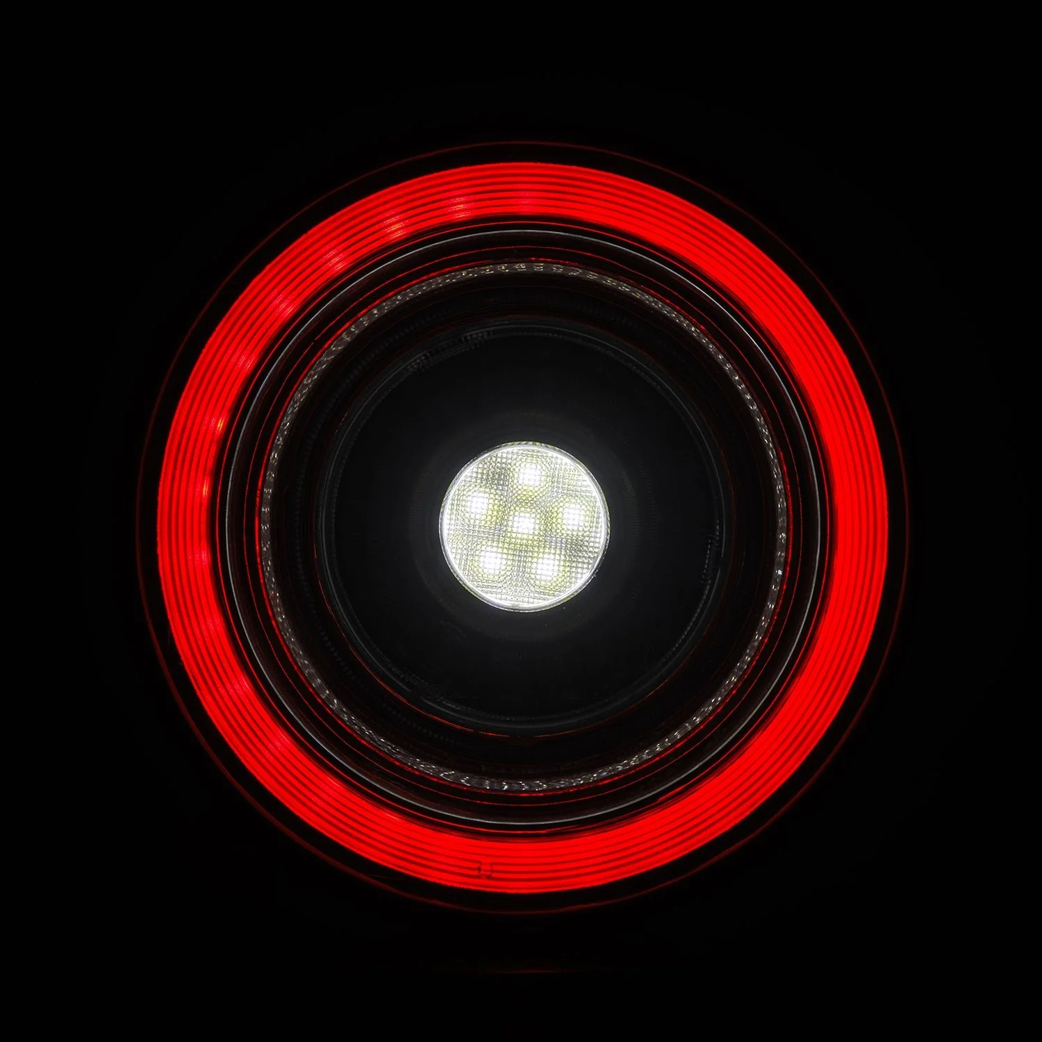 10-15 Ferrari 458 NOVA-Series Prismatic LED Tail Lights Red Smoke - Image 19
