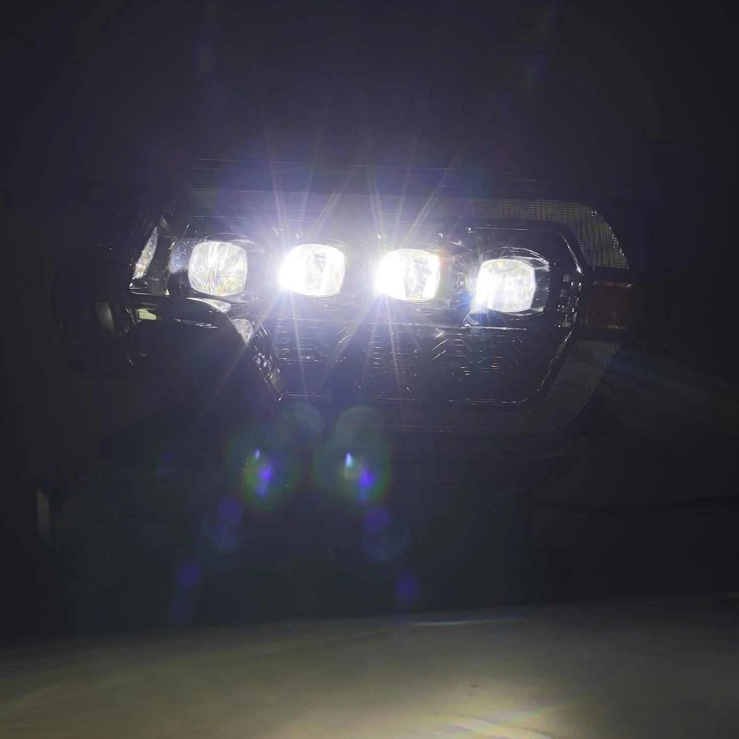 12-15 Toyota Tacoma NOVA-Series LED Projector Headlights Black - Image 7