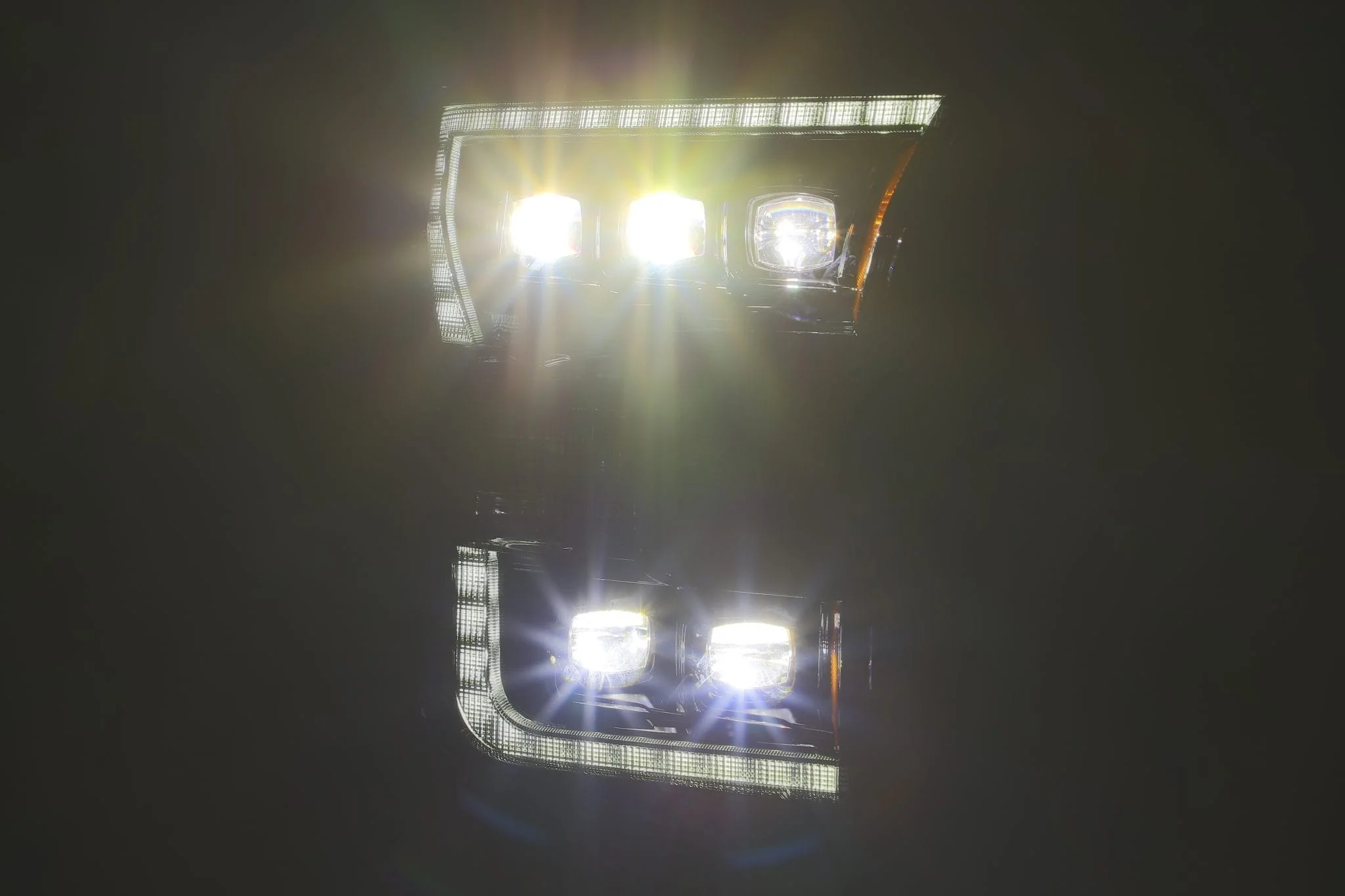 15-17 Ford F150 / 17-20 F150 Raptor NOVA-Series LED Projector Headlights Chrome - Image 7