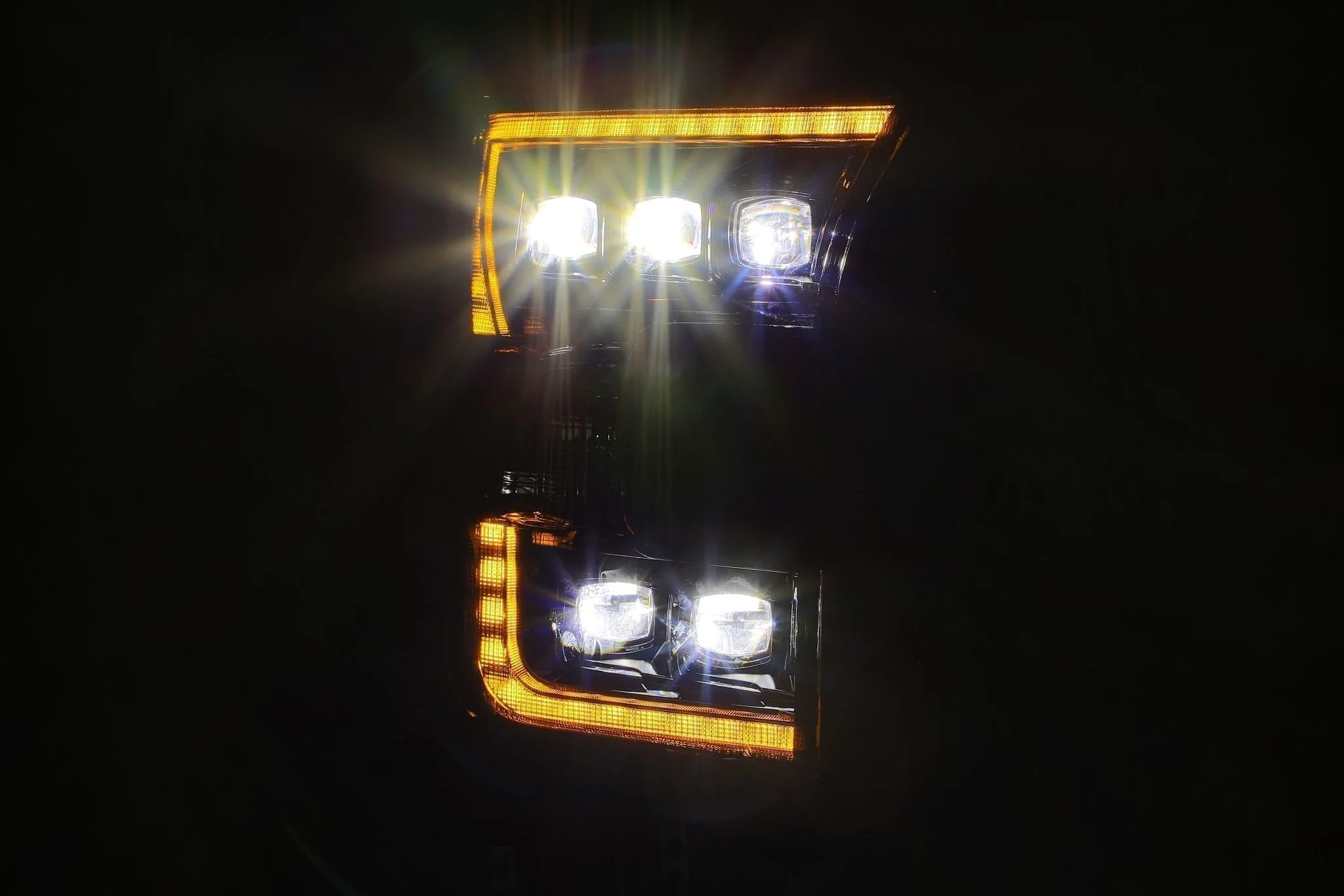15-17 Ford F150 / 17-20 F150 Raptor NOVA-Series LED Projector Headlights Chrome - Image 8