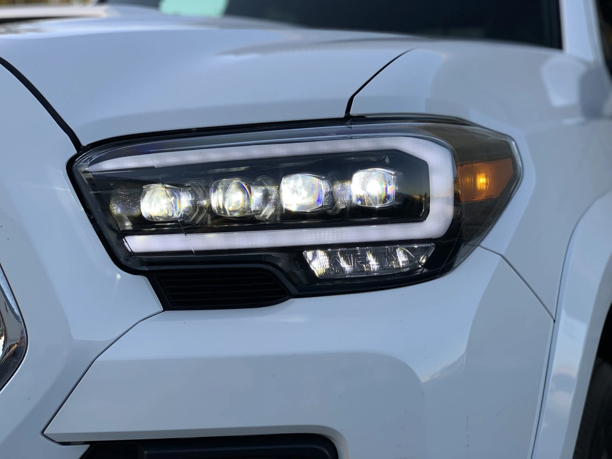 16-23 Toyota Tacoma NOVA-Series LED Projector Headlights Alpha-Black - Image 18