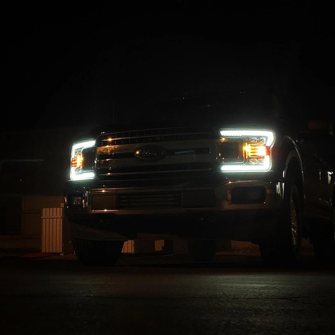 18-20 Ford F150 NOVA-Series LED Projector Headlights Chrome - Image 15